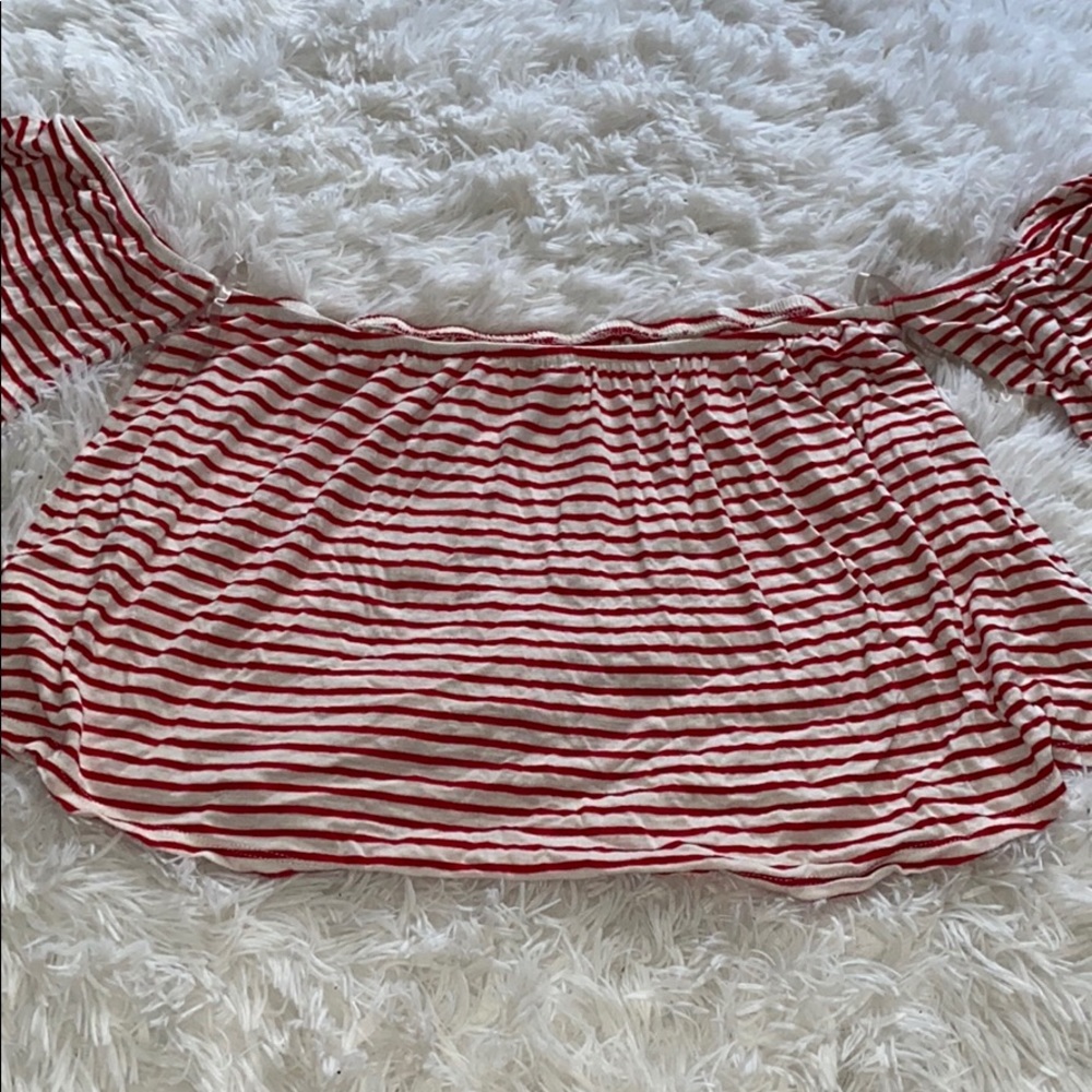 off the shoulder shirt